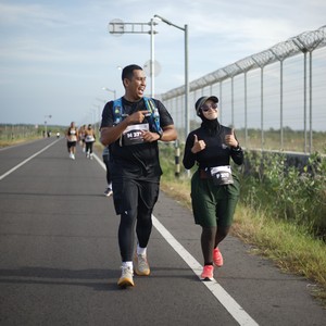Race photo from KEDIRI HALF MARATHON 2026