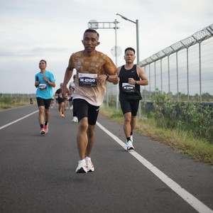 Race photo from KEDIRI HALF MARATHON 2026