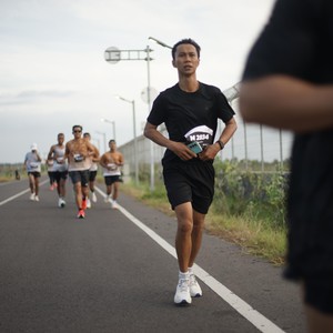 Race photo from KEDIRI HALF MARATHON 2026