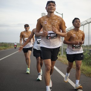 Race photo from KEDIRI HALF MARATHON 2026