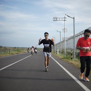 Race photo from KEDIRI HALF MARATHON 2026