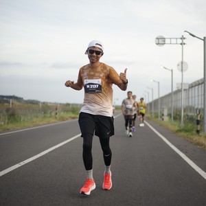 Race photo from KEDIRI HALF MARATHON 2026
