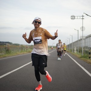 Race photo from KEDIRI HALF MARATHON 2026