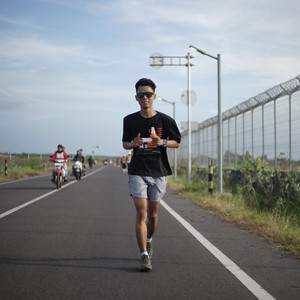 Race photo from KEDIRI HALF MARATHON 2026