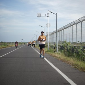 Race photo from KEDIRI HALF MARATHON 2026