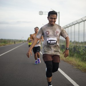 Race photo from KEDIRI HALF MARATHON 2026