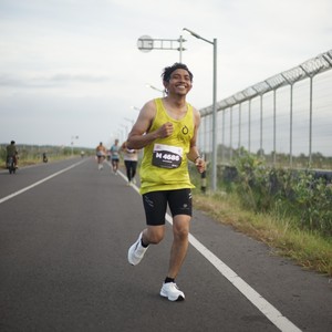 Race photo from KEDIRI HALF MARATHON 2026