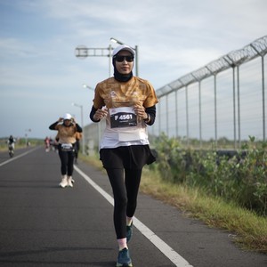 Race photo from KEDIRI HALF MARATHON 2026