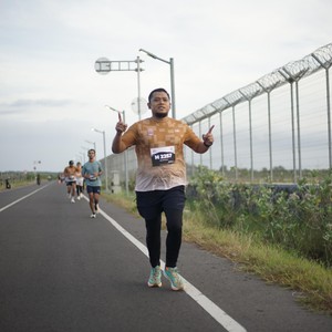Race photo from KEDIRI HALF MARATHON 2026