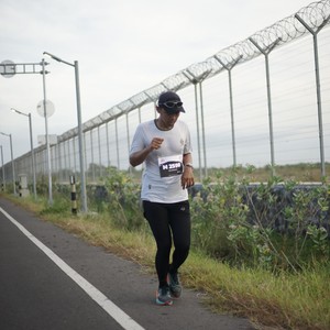 Race photo from KEDIRI HALF MARATHON 2026
