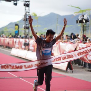 Race photo from KEDIRI HALF MARATHON 2026