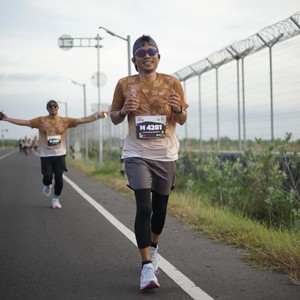 Race photo from KEDIRI HALF MARATHON 2026