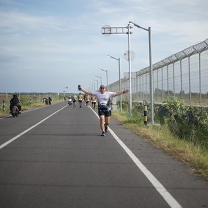 Race photo from KEDIRI HALF MARATHON 2026