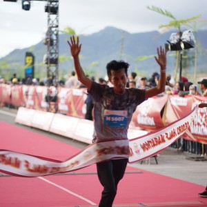 Race photo from KEDIRI HALF MARATHON 2026