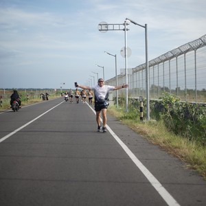Race photo from KEDIRI HALF MARATHON 2026