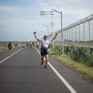 Race photo from KEDIRI HALF MARATHON 2026