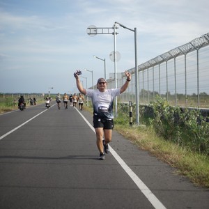 Race photo from KEDIRI HALF MARATHON 2026