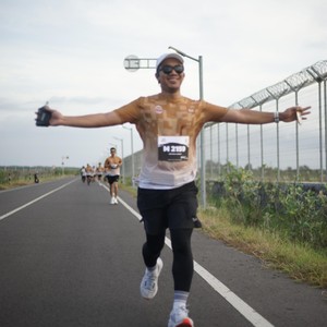 Race photo from KEDIRI HALF MARATHON 2026