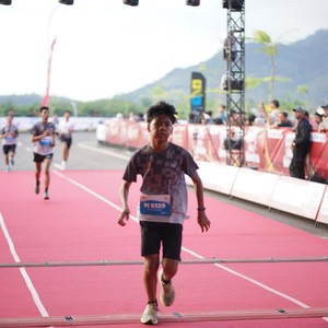Race photo from KEDIRI HALF MARATHON 2026