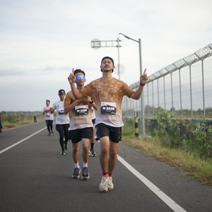 Race photo from KEDIRI HALF MARATHON 2026