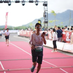 Race photo from KEDIRI HALF MARATHON 2026