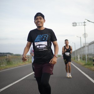 Race photo from KEDIRI HALF MARATHON 2026