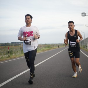 Race photo from KEDIRI HALF MARATHON 2026