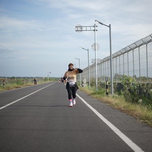 Race photo from KEDIRI HALF MARATHON 2026