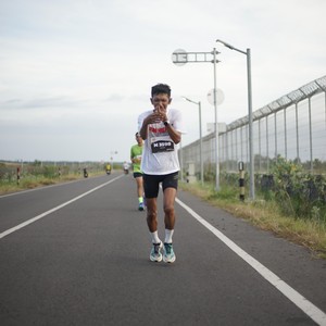 Race photo from KEDIRI HALF MARATHON 2026