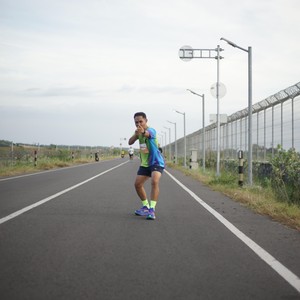 Race photo from KEDIRI HALF MARATHON 2026