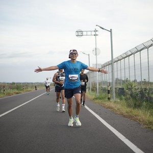 Race photo from KEDIRI HALF MARATHON 2026