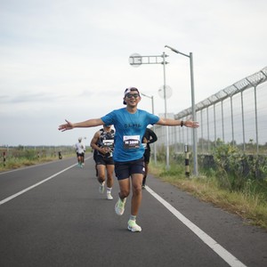 Race photo from KEDIRI HALF MARATHON 2026