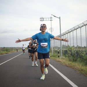 Race photo from KEDIRI HALF MARATHON 2026