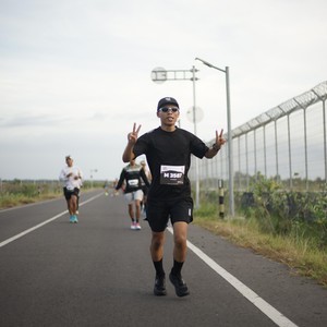 Race photo from KEDIRI HALF MARATHON 2026