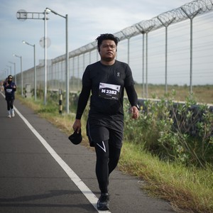 Race photo from KEDIRI HALF MARATHON 2026