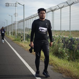 Race photo from KEDIRI HALF MARATHON 2026