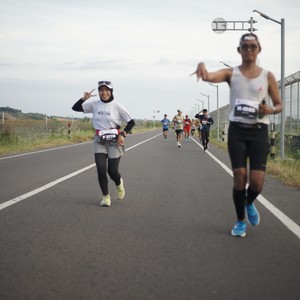 Race photo from KEDIRI HALF MARATHON 2026