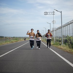Race photo from KEDIRI HALF MARATHON 2026