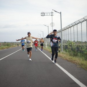Race photo from KEDIRI HALF MARATHON 2026