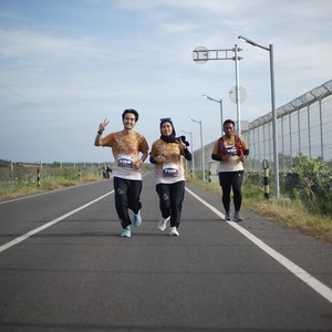Race photo from KEDIRI HALF MARATHON 2026