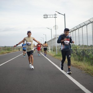 Race photo from KEDIRI HALF MARATHON 2026