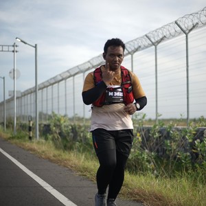 Race photo from KEDIRI HALF MARATHON 2026