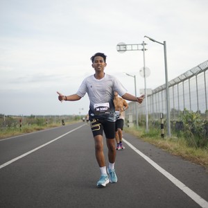 Race photo from KEDIRI HALF MARATHON 2026