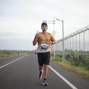 Race photo from KEDIRI HALF MARATHON 2026