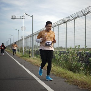 Race photo from KEDIRI HALF MARATHON 2026