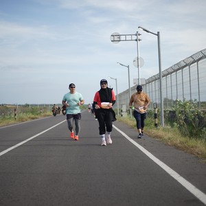 Race photo from KEDIRI HALF MARATHON 2026