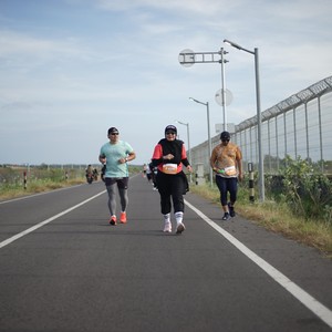 Race photo from KEDIRI HALF MARATHON 2026