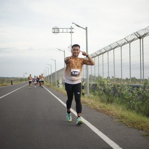 Race photo from KEDIRI HALF MARATHON 2026