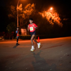 Race photo from BOGORUN 2026
