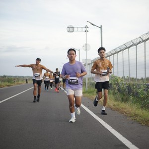 Race photo from KEDIRI HALF MARATHON 2026